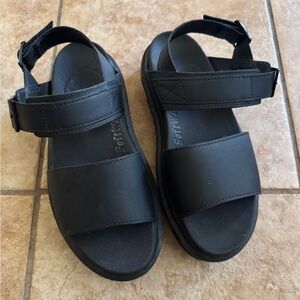 Dr. Martens Black Sandals
